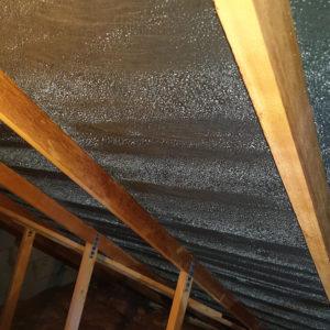 Condensation in the roof space